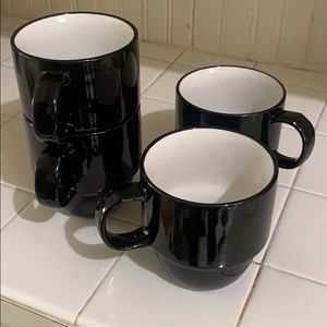 Crate & Barrel coffee mugs